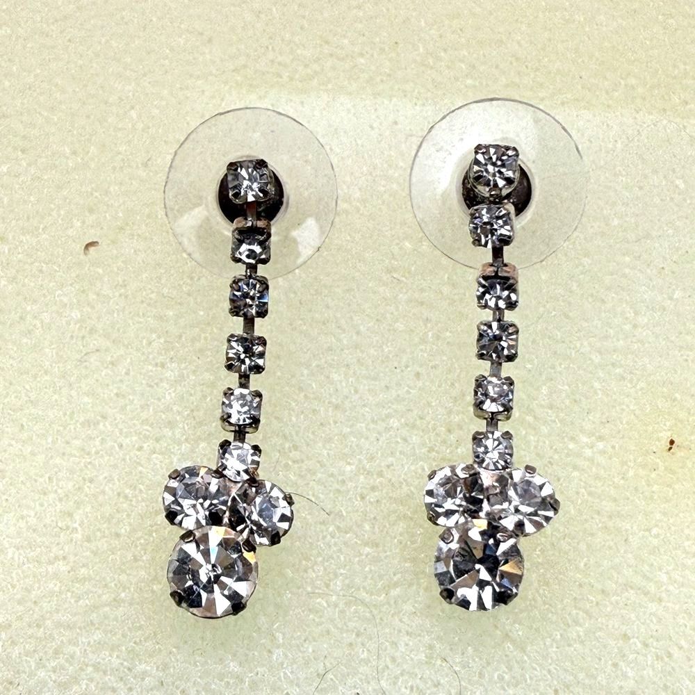 Elegant Silver Drop Earrings